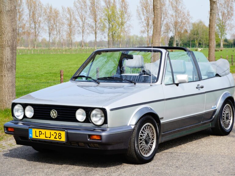 VW Golf 1 bel air cabrio open 3